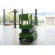 Hydraulic Rough Terrian Scissor Lift Electric Battery Charger 7989kg Weight