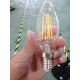 LED filament bulb C35 4w 400 lumen Ra 80 35*99mm 2 years warranty Sanan/Epistar chips 30000 hours glass retro model new