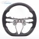 ODM Black RGB Honda Carbon Fiber Steering Wheel Leather Sports New
