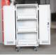 White Mobile Charging Cart Steel Material 60 Units Laptop Charging Cart