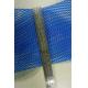 130MM Width PE Protective Mesh Sleeving , Blue PE Netting For Metal Protection