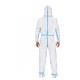 White Disposable Protective Coveralls Particle Protection With Attached Hood