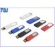 Slim Stick Sliding 8GB USB Flash Drive LED Light 3D LOGO Acrylic