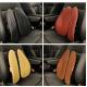 Breathable Foam Car Seat Cushion , Vertebral Car Waist Cushion Scientific Design