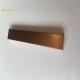 Antique Copper Stainless Steel Tile Trim 20mm Width Hairline Surface