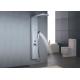 ROVATE Dual Handle Control Bath Shower Panels Wall Hanging Installation