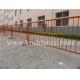 Pedestrian Control Portable Barricade Fencing Simple Design Custom Color