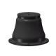 PIANC2002 Conical Cone Rubber Fenders Black Color Customized For Boat Dock Buffer