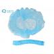 ISO14001 100pcs Dust Free Non Woven Hair Cap With Elastic Band