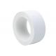 Waterproof PVC Electrical Insulation Tape White 50mm For Plastic Pipe Rubber