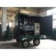 High Vacuum Mobile Transformer Oil Purifier With Air Booster / Roots Vacuum Pump
