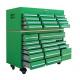 Stainless Steel Tool Box on Wheels with Cabinet 72 41 Inch Professional Tools Trolley