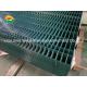 Pre Galvanized Pvc Coated Welded Mesh Fence 3 Curve Bend 2030mm High