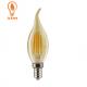 240V E14 4W Amber Candle Light Lamp C35 2200k Edison Bulb Filament