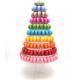 WOW 10 tier macaron blister tower stand packaging of CnxmxxL with acrylic