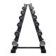 Wholesale Portable Dumbbell Rack for Home Gym Steel Rubber Stand with Power Feature Weight Lifting Exercise Equipment Storage