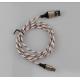 Power Charger Android Type C Cable 1 Meter Bracelet Braided USB Charging
