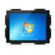 Open Frame Fanless Industrial Panel PC , 19 Industrial Touch Monitor For Kiosk Integration
