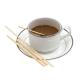 110x5x2mm Thick Bamboo Stirrer Sticks Wrapped Coffee Stirrers