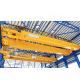 20t Double Girder Overhead Crane with 20m Span in Yellow A5 working duty
