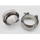 Male And Female Flange Stainless V Band Clamp 2.5 In