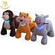 Hansel kids mall stuffed electric battery operated ride on animals