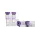 Plastic Capillary Blood Collection Tubes Pain Free rubber cap