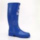EU 35 Wetland Waterproof Rubber Rain Boots With Solid Color