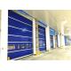 Insulation High Speed PVC Roll Up Rapid Shutter Door 304 Stainless Steel Material Shutter Hard Spiral fast Door