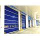 Stainless Steel Pvc Rapid Roller Doors Automatic Shutter 220V Motor Operate