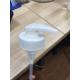 Custom PP Polypropylene Material Ribbed Closure Lotion Pump Dispenser