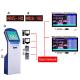 High Quality Arabic Multilingual Wireless LCD Counter Display EQMS Electronic Queue Management Systems Solution For Bank