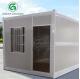 Galvanized Steel Structure Grande Fold Out Container Homes For Temporary Housing