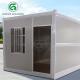 Galvanized Steel Structure Grande Fold Out Container Homes For Temporary Housing