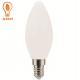 B35 C35 LED Filament Bulb Milky , Decoration Dimmable LED Candle Bulbs 4W 110V 240V