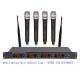 LS-4800 4 channels UHF wireless microphone system with LCD color screen 4MICS /  rack mountable