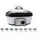 BPA Free Electric High Pressure Cooker Cast Aluminum Pot Cooking Food Visible