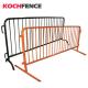 1100*2100 Mm Crowd Control Barricades For Traffic Road Powder Coated Type