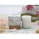Inner Frosted White Home Scented Candles Mini Size 15 Hours Burning Time