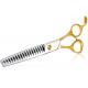 7 Inch Screw Adjustable Puppy Pet Grooming Products Curved Blending Scissors