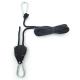 1/8luch Grow Lighting Hangers Ratchet Rope Adjustable Rope Ratchet Hangers Pulley Sling Wire For LED Grow Light Tent