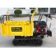 Crawler Driven 0.3 Tons Gasoline Engine small dumper WITH Mechanical Transmission Case