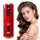 Rechargeable Cordless Automatic Hair Curler Anti Tangle With LCD Display