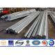 27.5m 60KN GR65 Material Utility Power Poles Transmission 45ft 50ft Height