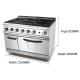GL-RS-6 Restaurant Gas Cooking Equipment Stainless Steel Kitchen Appliance With NG/LPG Power Supply
