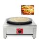 LPG Voltage Single Plate Gas Crepe Maker and Pancake Makers for Fast Food Restauran