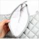 OEM  Service Durable Silver Oven Mitts Cotton Material  Customized Patterns