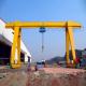 380V 50hz 20 Ton Single Girder Gantry Crane For Outdoor Cargo Yard