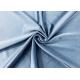 200GSM 85% Polyester Knitting Stretchy Fabric For Swimwear Blue Haze Colored