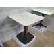 Professional Mild Steel Restaurant Bar Table Bases Square Metal Table Base 28''